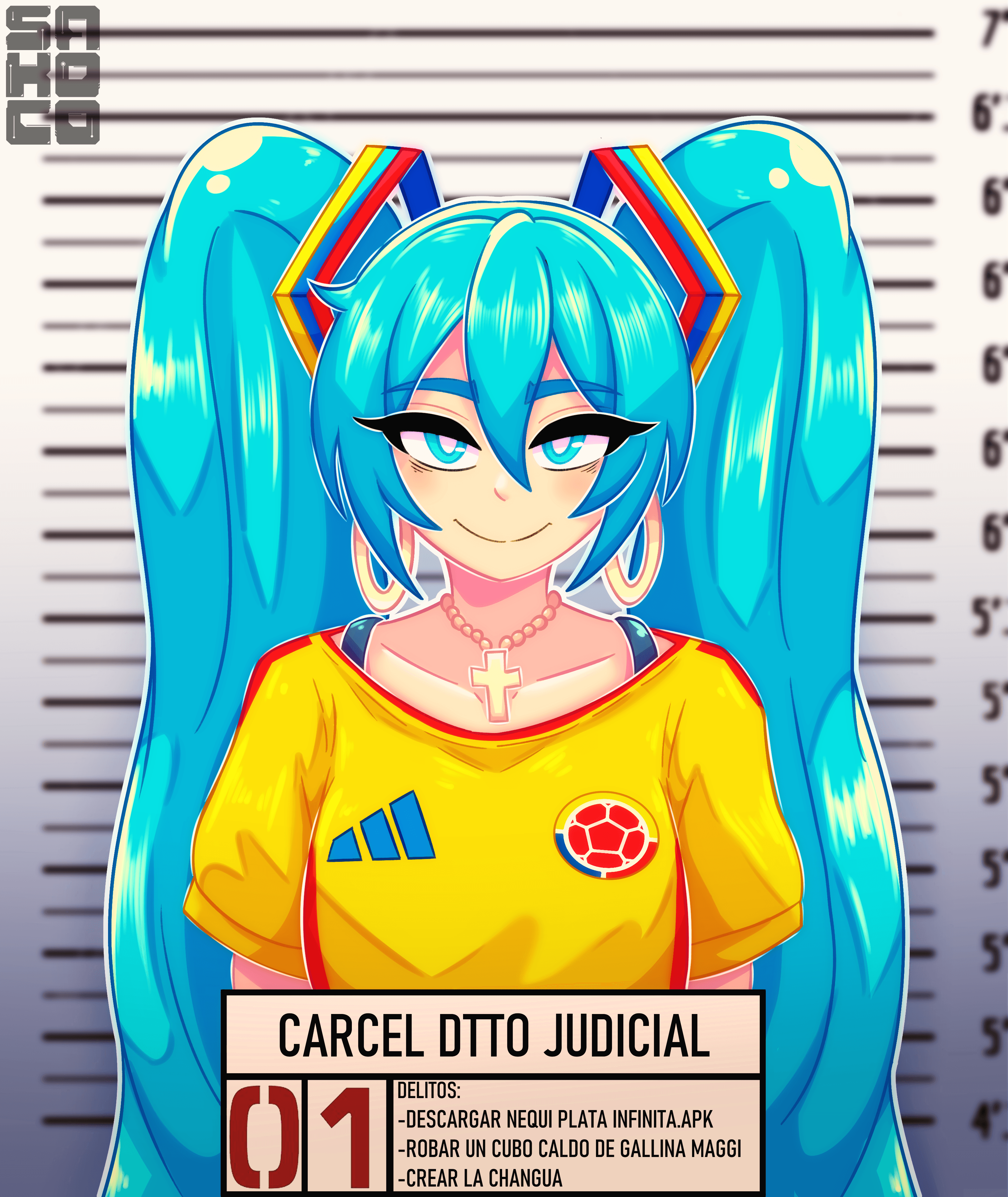 Póster Miku Escobar