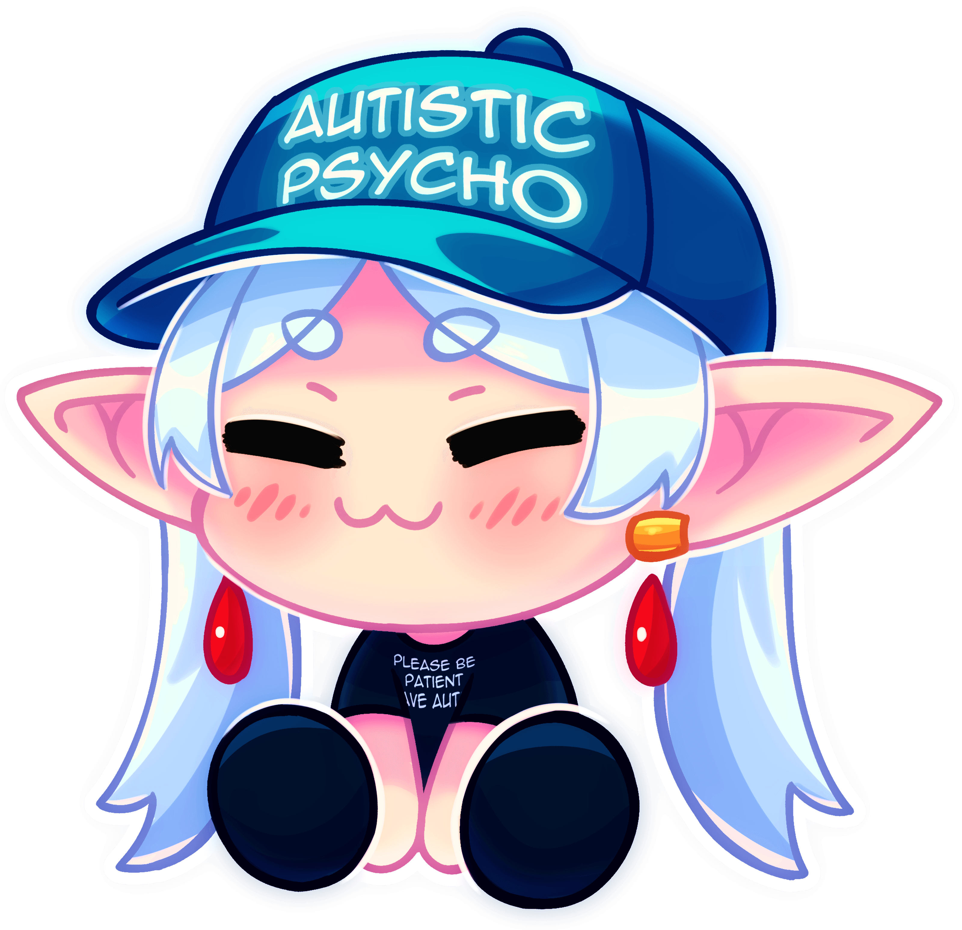 Sticker Frierencita